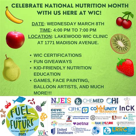 national nutrition month wic